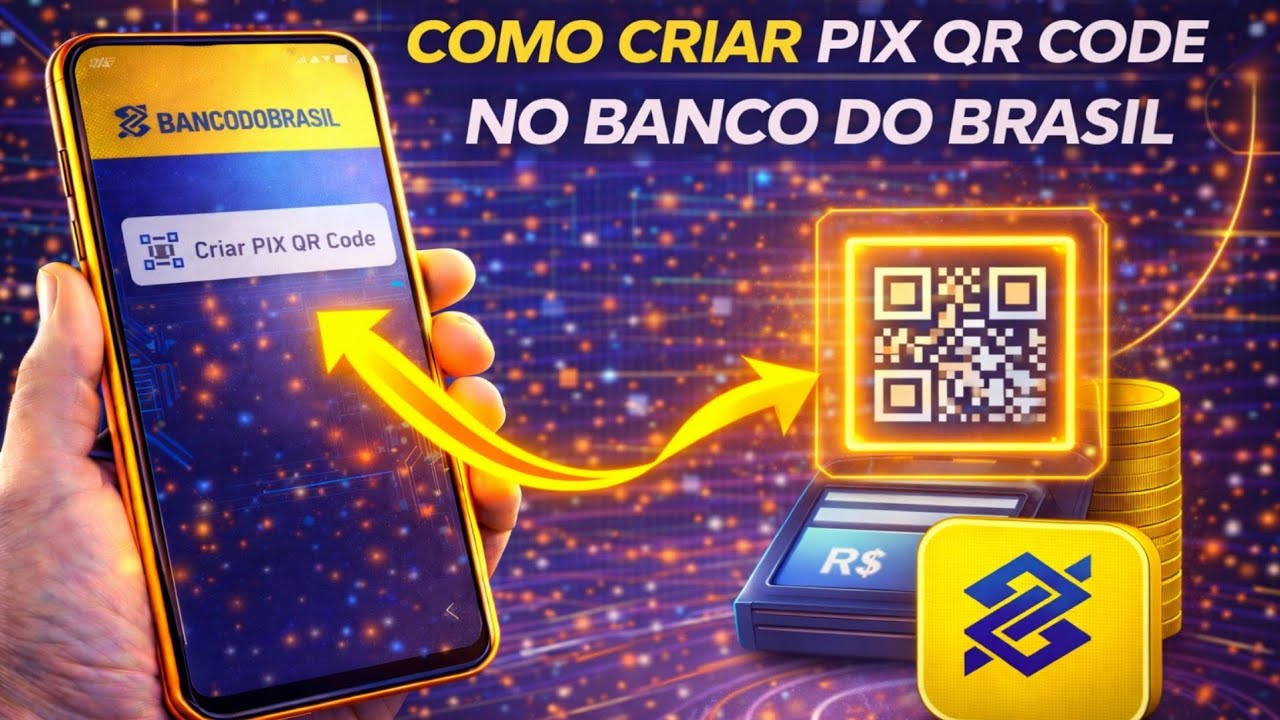 COMO CRIAR PIX QR CODE NO BANCO DO BRASIL 2026