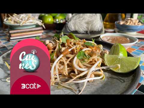Fideus d'arròs amb cacauets | Cuines