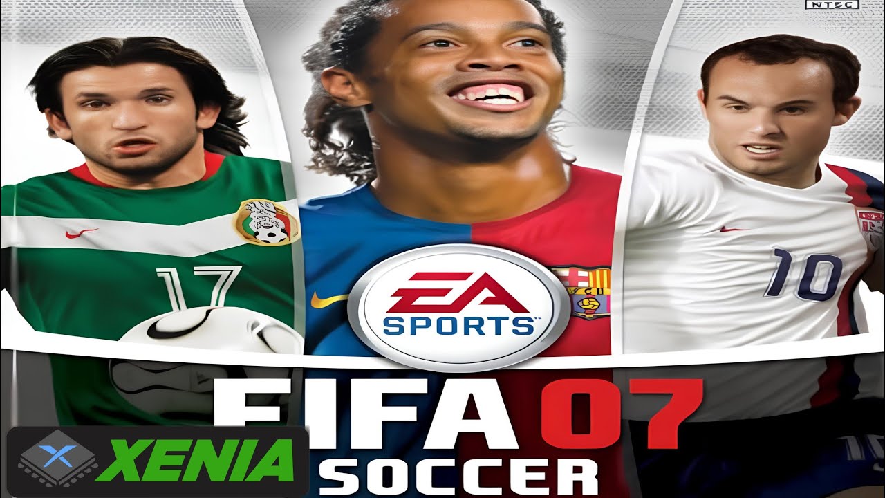 FIFA 07 - Manchester United vs Liverpool - Gameplay Xenia Emulador Xbox 360 (PC)