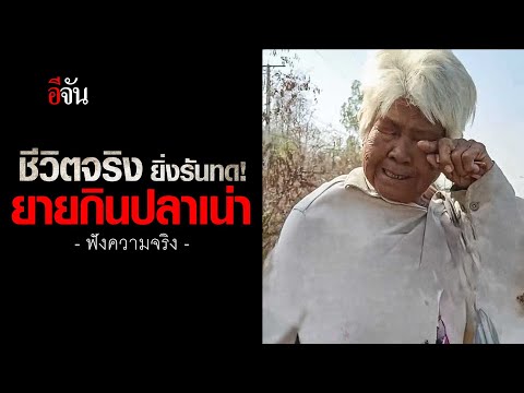 คลิปโซเชียล ชีวิตจริง ยิ่งกว่าละคร! ยายกินปลาเน่า | อีจัน EJAN