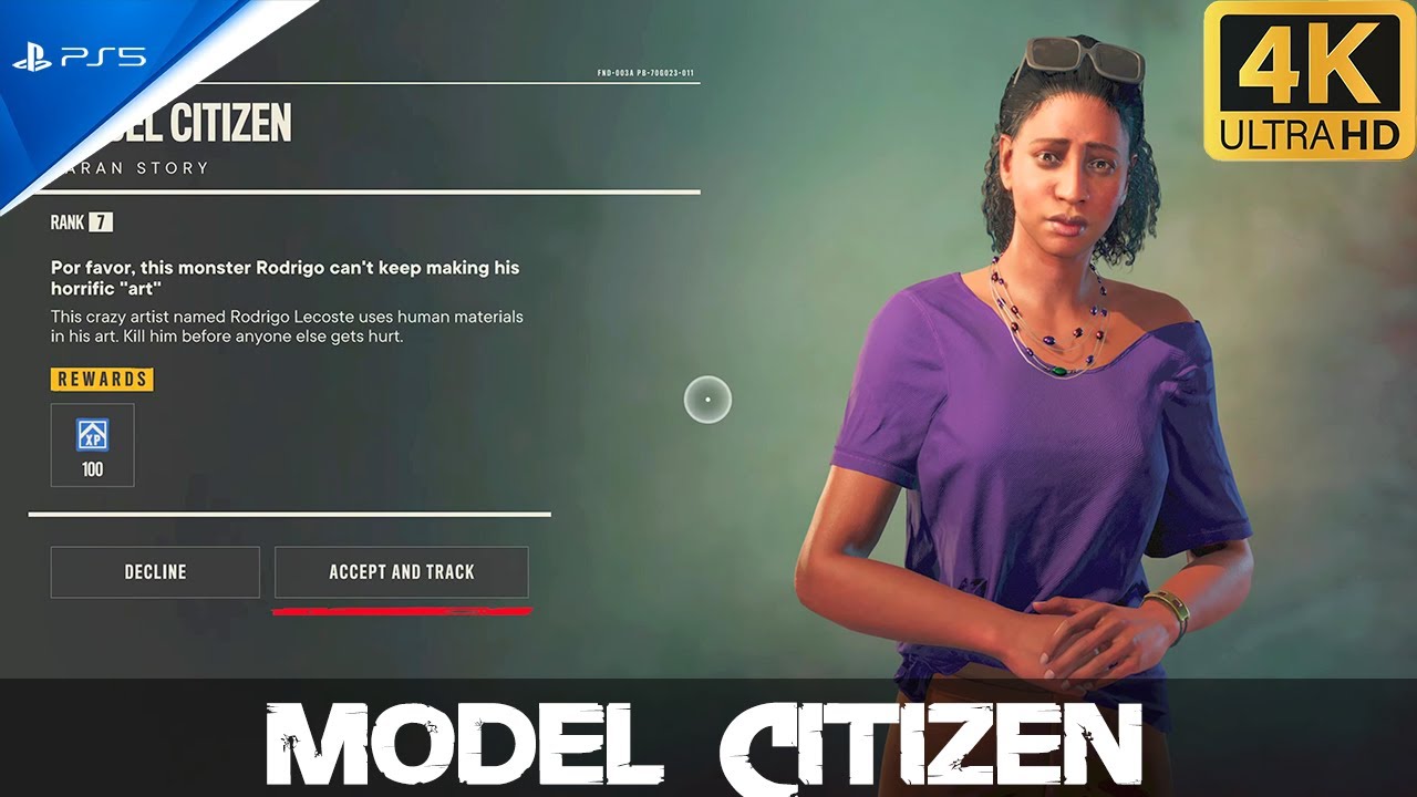 FARCRY - 6 Gameplay Walkthrough MODEL CITIZEN [4K 60FPS PS5] - No Commentary