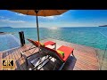 【マレーシア 4K】リッツカールトン・ランカウイ、シーサイドバー ラウンジジャズBGM｜Ritz-Carlton Langkawi Malaysia relaxing lounge Jazz