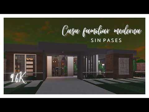 Casa Moderna (Parte 1) Bloxburg 