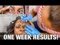 BEFORE YOU TATTOO YOUR EYEBROWS Watch THIS!! ONE-WEEK HEALING PROCESS ON DARK SKIN