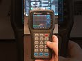 Setting language on JDS6052S. Press menu until F3 empty, then press F2