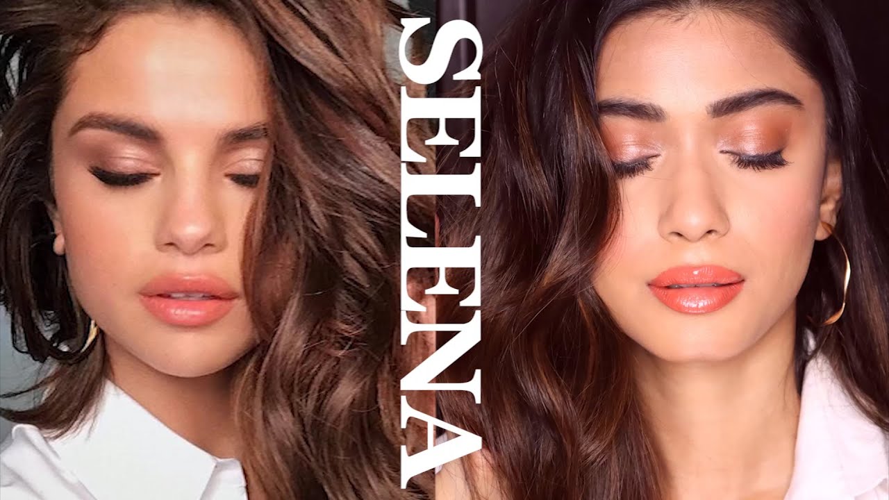 SELENA GOMEZ INSPIRED | SOFT PEACHY FRESH GLAM | SUSH DAZZLES