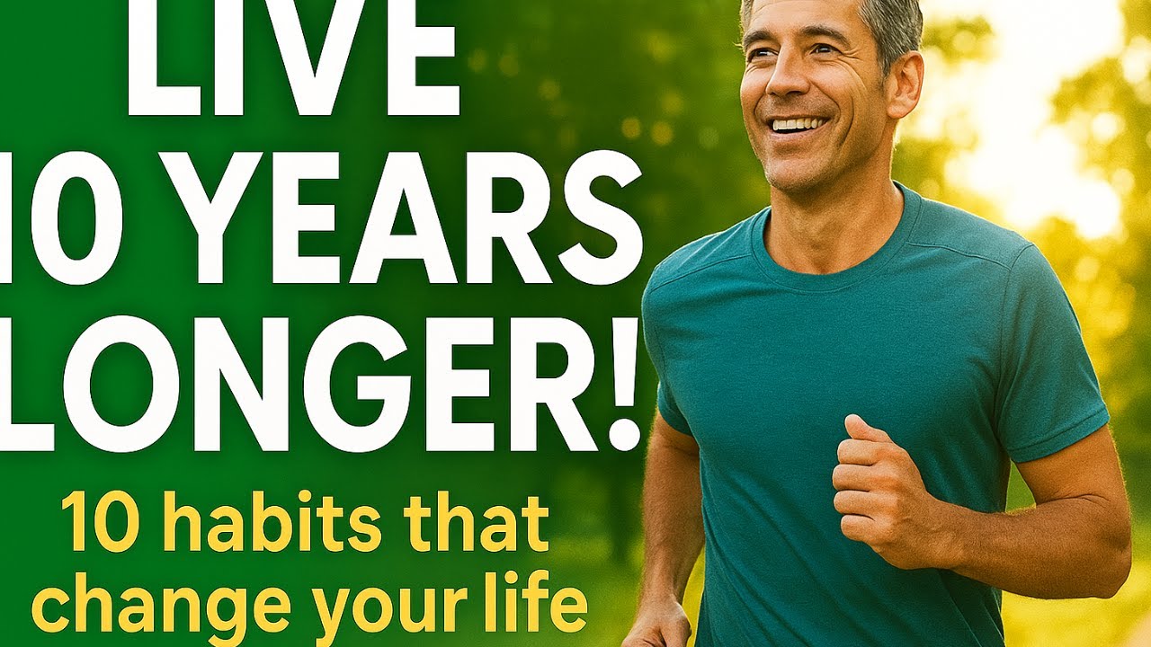 10 daily habits that can help you live 10 years longer mp4 - YouTube