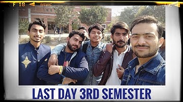 Last day 3rd semester Civil Engineering Dpt 2k21 Entry NFC University Multan 😍❤️😍|| Zubi Buddy Vlog