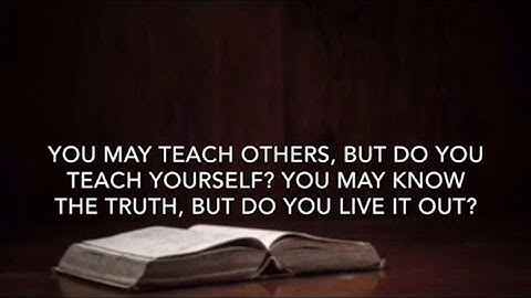 ROMANS 2 || SPOKEN WORD (lyric video)