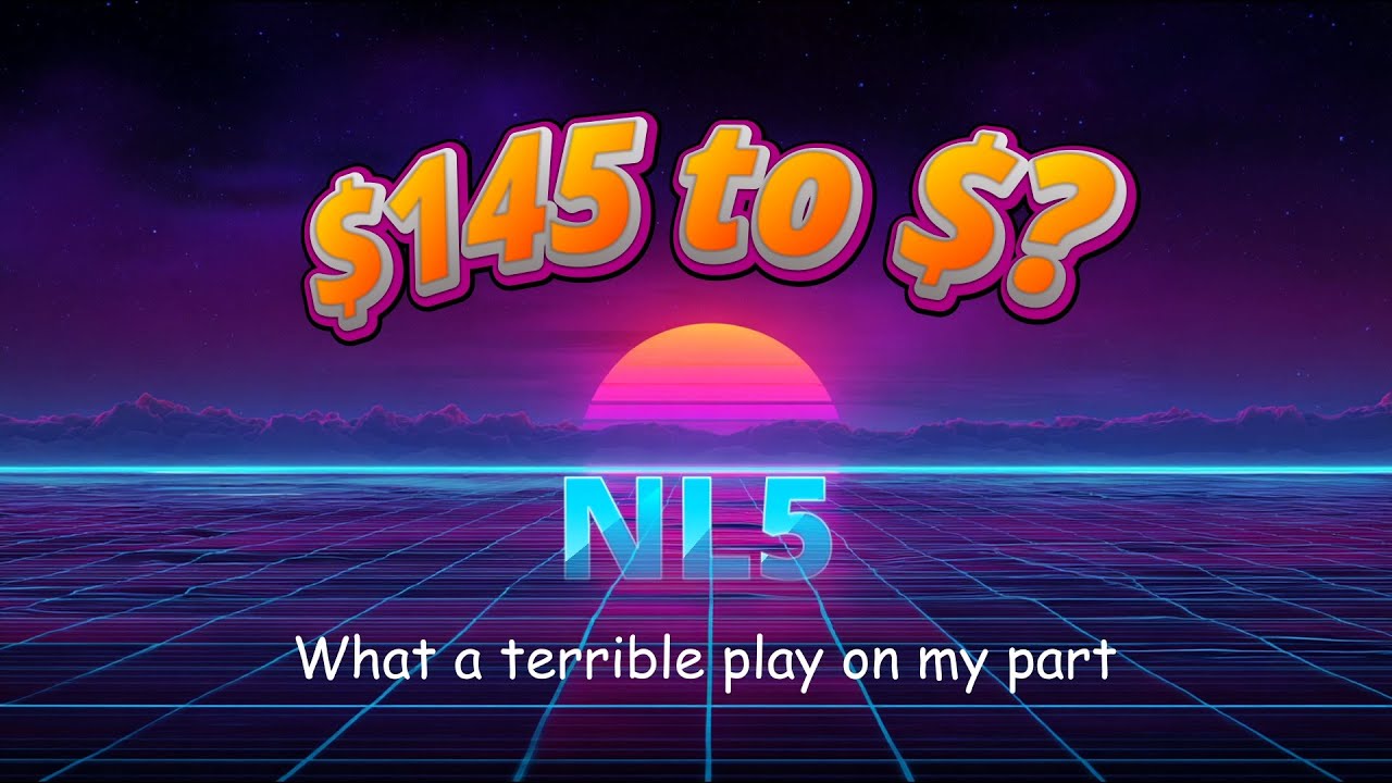 Poker Trip Journal - NL5 : What a terrible play on my part