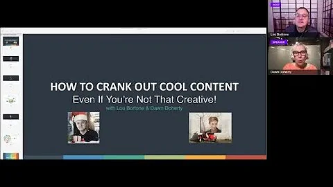 How to Crank Out Cool Content (even if you're not ...