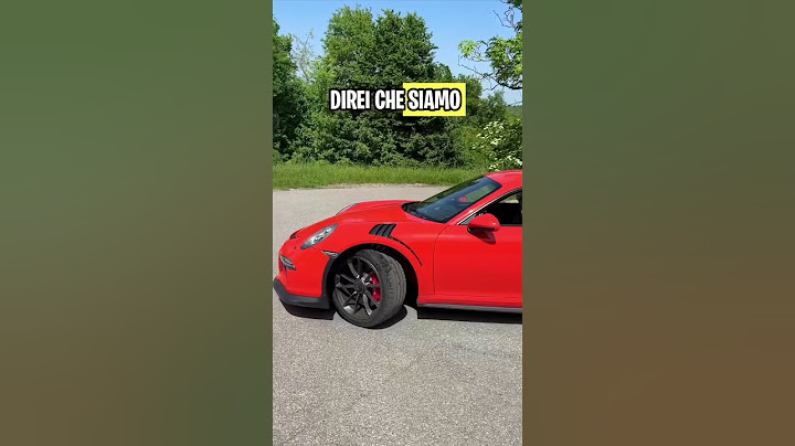 Ecco perché non posso usare la PORSCHE GT3 RS come auto da tutti i giorni😫