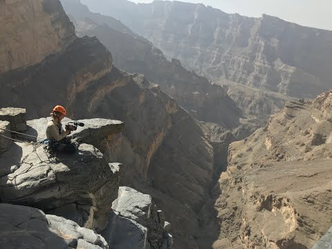 Heat stroke! Aldo Kane's Hot hell on the longest single drop abseil ever