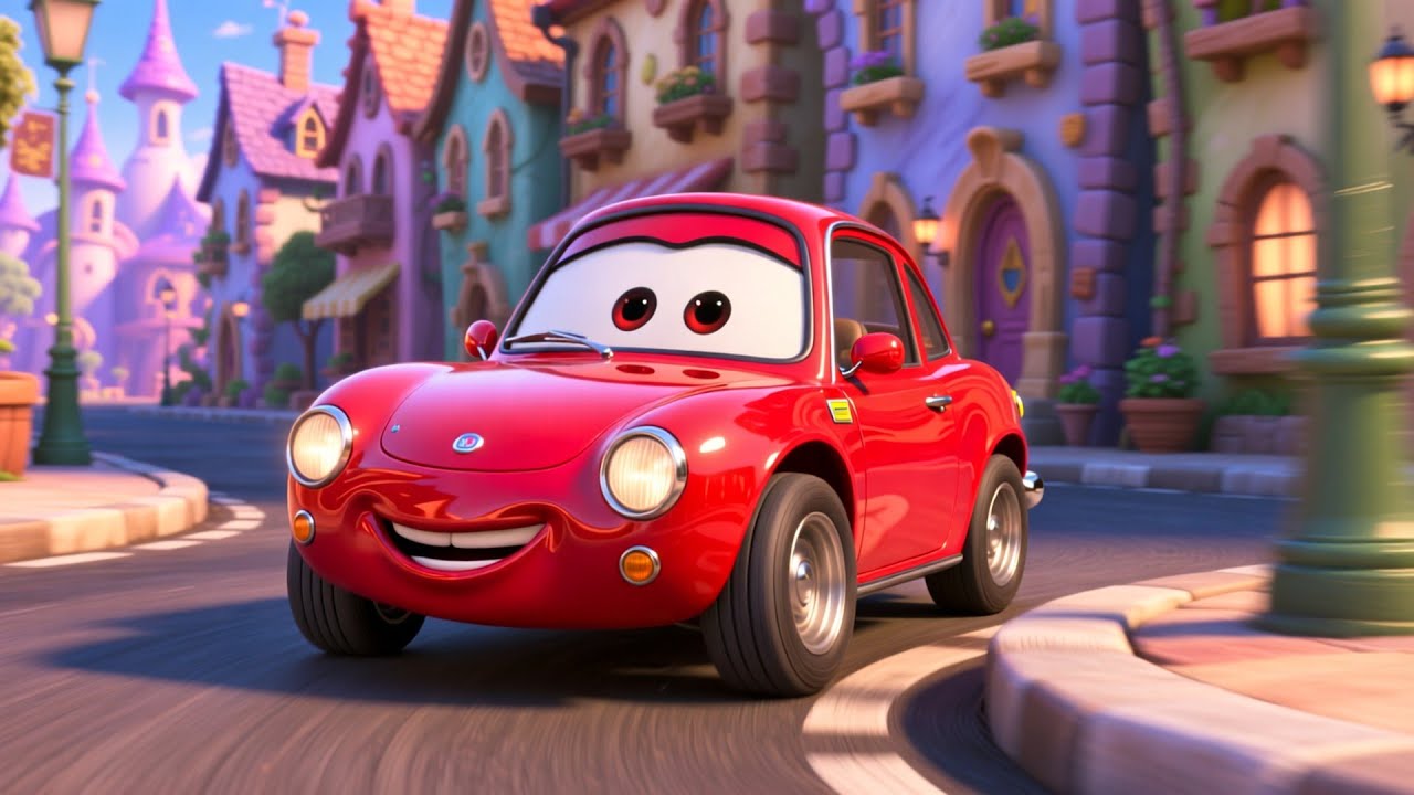 Beep Beep Little Car 🚗🎵 | Kids Learning Vehicles | Fun Preschool Song