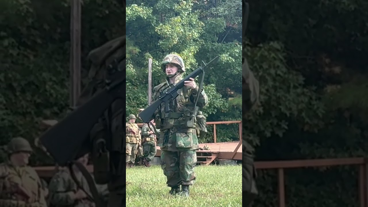 M16A2 in Action! Live Fire Demo at the Military Timeline Event