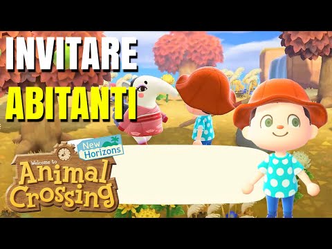 Come invitare abitanti su Animal Crossing New Horizons