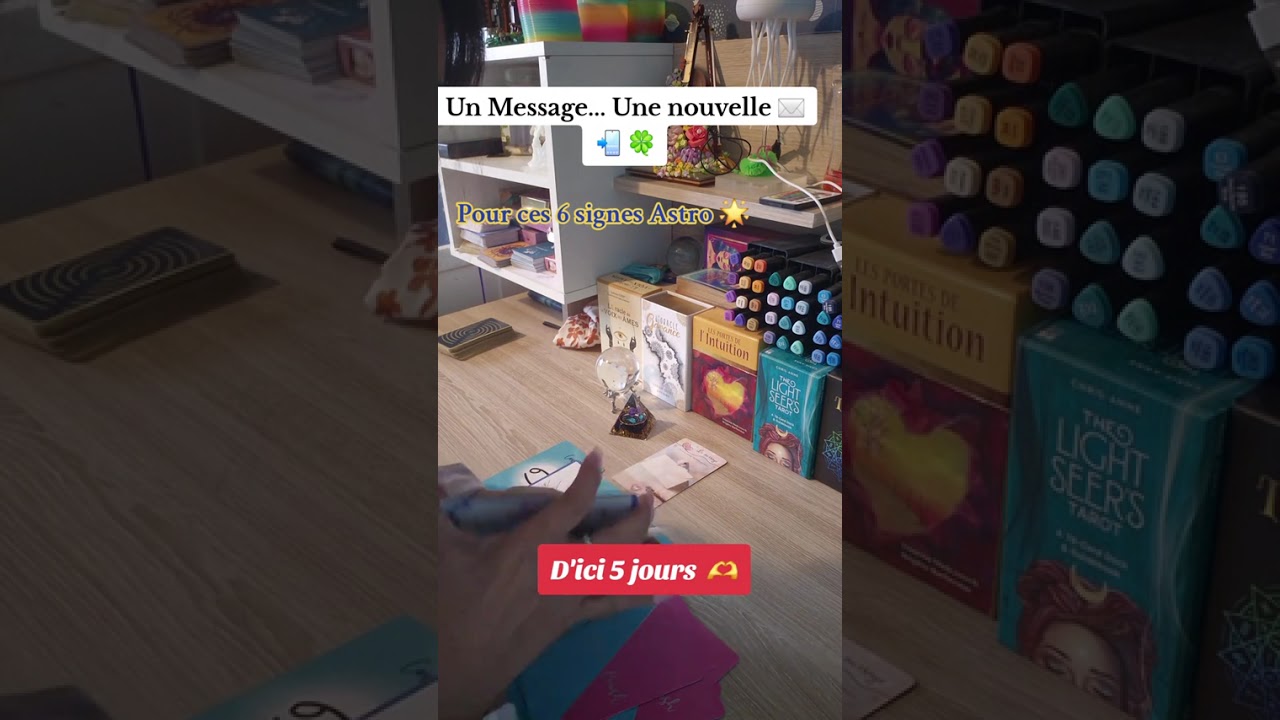 🔮UN MESSAGE...UNE NOUVELLE ✉️📱☘️🌸💥😱