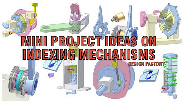 Indexing Mechanisms | Mini Projects| Mechanical engineering designs| Design Factory| Final Year 2020