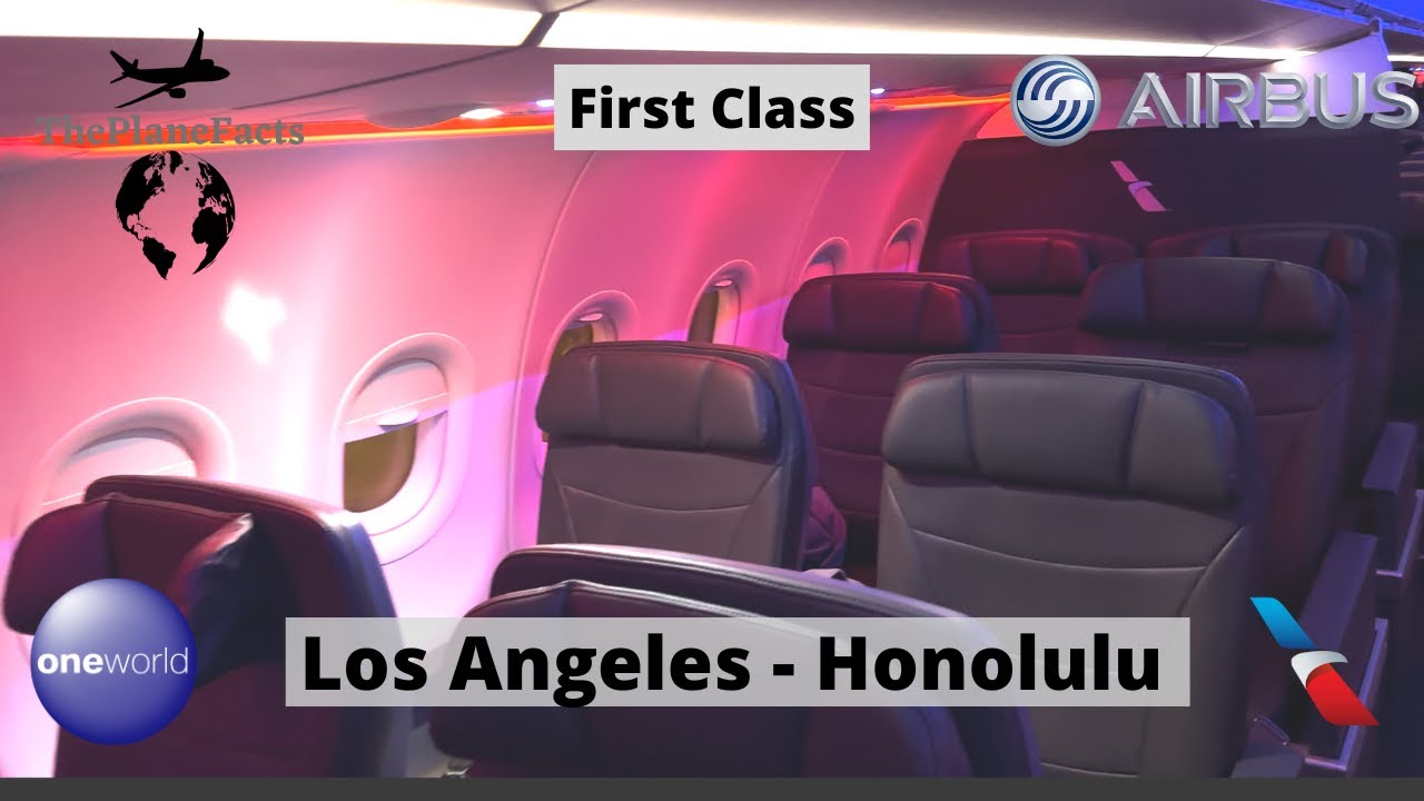 American Airlines A321neo | LAX-HNL | First Class