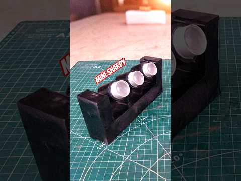 How To Make Mini DJ Sharpy Light At Home #diy #experiment #shorts