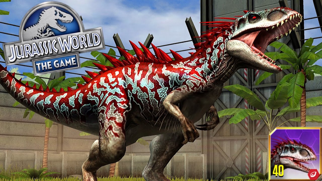 เล่น เกม ไดโนเสาร์ Update 2022 Jurassic World: The Game EP47 INDOMINUS REX LV MAX