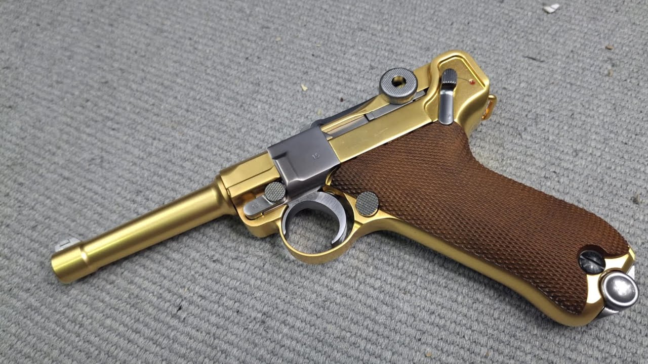 Golden Luger P08
