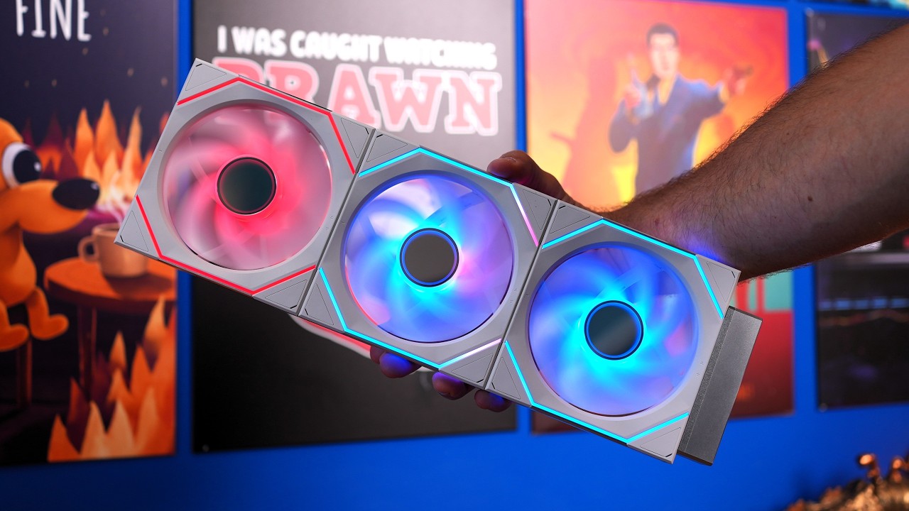 Lian Li Infinity fans are actually wireless now? (sort of)