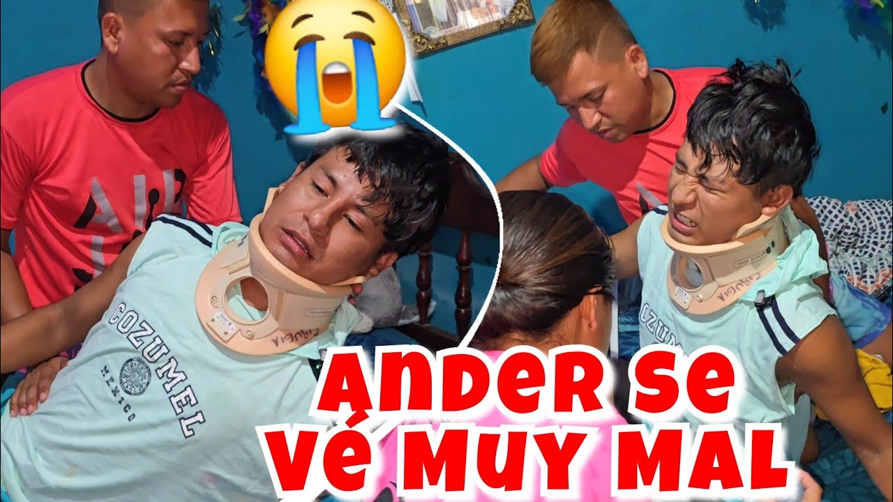 Levantamos A Ander😭Triste Ver Que Nó Quedará Igual😭No Puede Girar La Cabeza