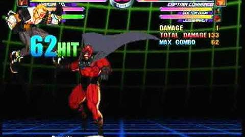 MvC2: Gambit (proj) Unmashable Tempest combos