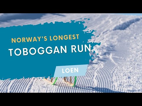 Norway's longest toboggan run / Norges lengste akebakke - Loen Skylift