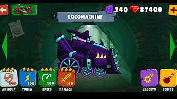 CAR EATS CAR 3 LOCOMACHINE UPGRADED MAX LEVEL GAMEPLAY WALKTHROUGH PART 30