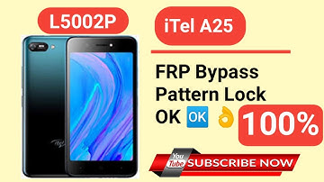 iTel A25 L5002P Frp Bypass Pattern unlock Ok 100% by infinity CM2 Dongle