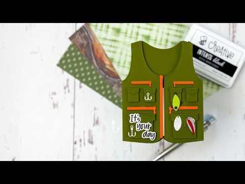 Sneak Peek featuring Fishing Vest A2 Card Base!!!