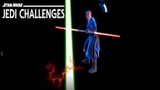 INTENSE DARTH MAUL AR BATTLE (Star Wars Jedi Challenges)