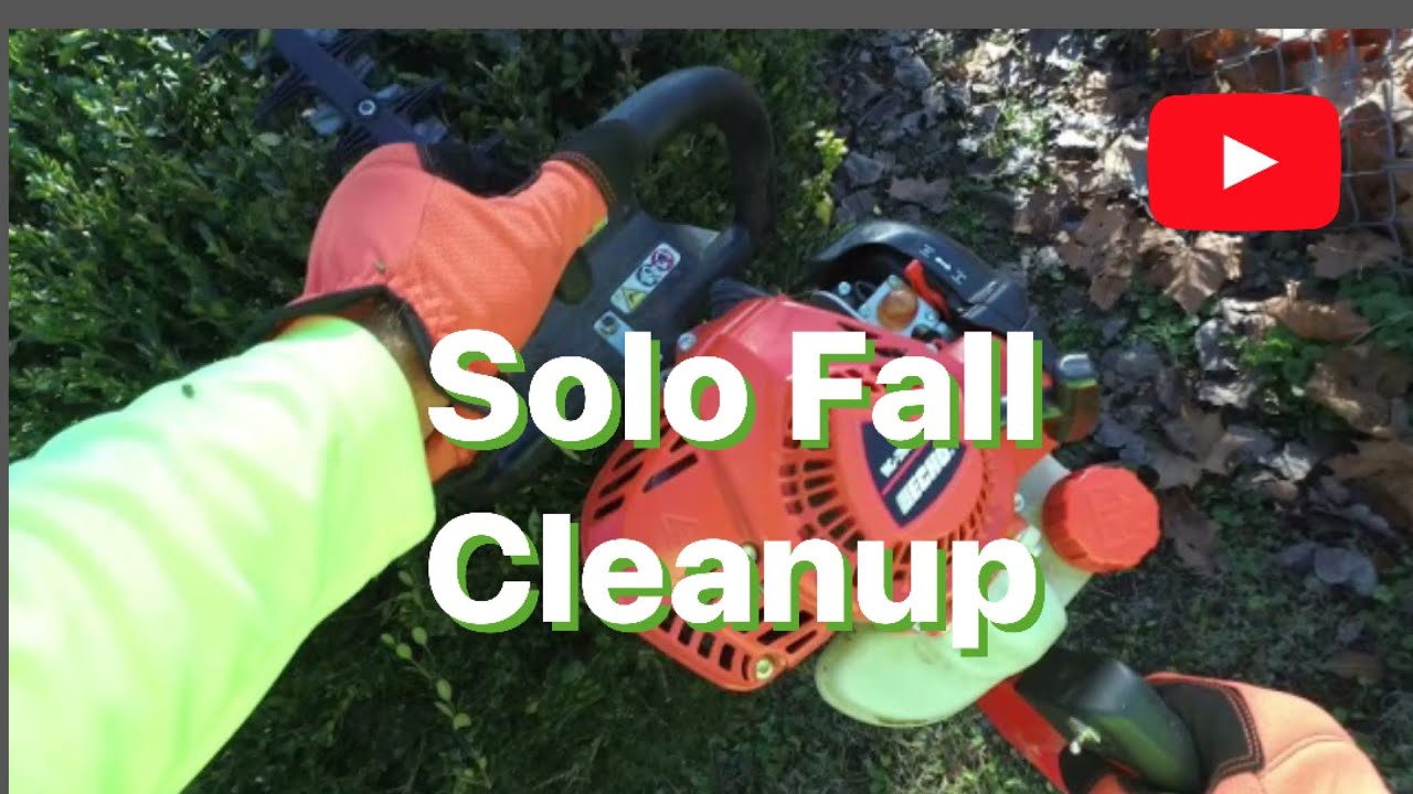 Solo Fall Leaf Cleanup (The Easy Way)  POV