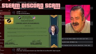 STEAM DISCORD SCAM