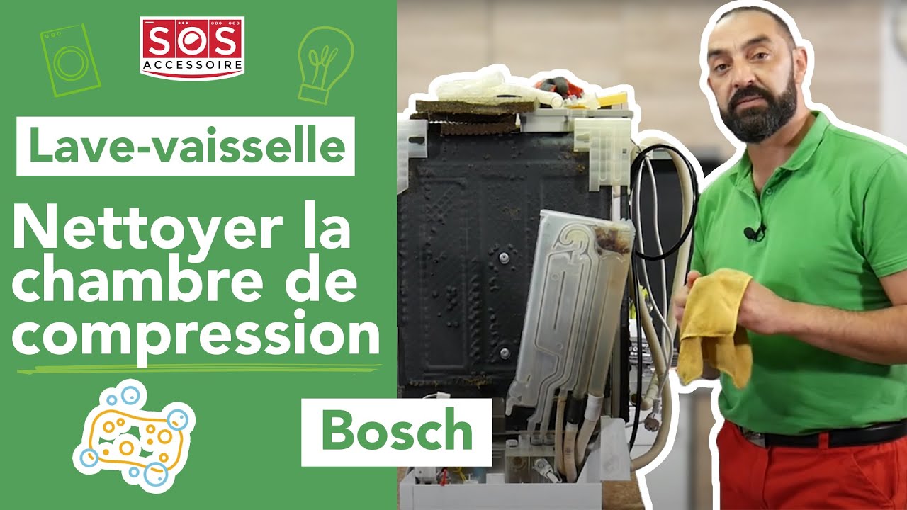 Comment accéder aux pièces détachées d'un lave-vaisselle Bosch-Siemens ? -  L'atelier SOS Accessoire !
