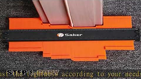 Saker Contour Gauge (10 Inch Lock) Profile Tool- Adjustable Lock-Precisely Copy Irregular Shape Dup