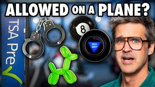 Surprising Things You Can't Bring On A Plane