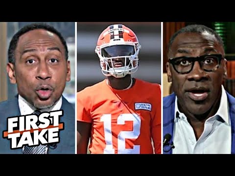 FIRST TAKE | Stephen A. Shocked by Browns Naming Shedeur Sanders as QB1 in Stunning Move