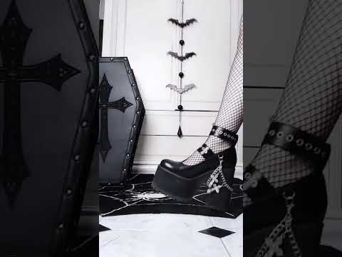 Goth Shoe Collection ⛓️🖤 Pick your favs! Killstar Demonia Boots Lamoda Dolls Kill Widow | High heels