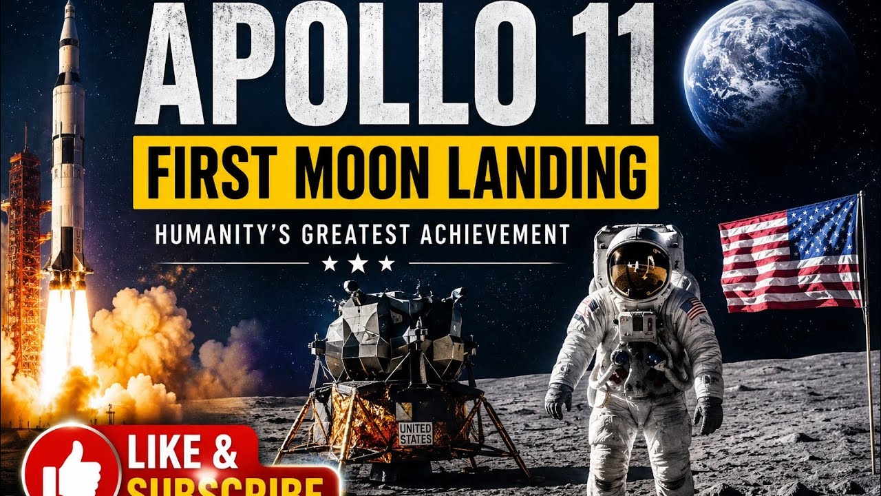 Apollo 11: The First Moon Landing | Humanity’s Greatest Achievement ...