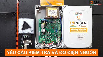 Lắp đặt Cổng tự động âm sàn Roger như nào cho đúng? Phần 2: Khớp cơ cấu khóa ngõng và đấu nối 🔥 🔥
