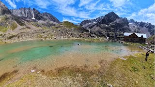 Winnebachseehütte 2360 m / Gletschersee Bachtalferner 2660 m
