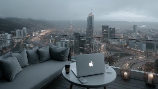 Late Night Session | Mexico City Downtown Workspace | Deep Focus Work Music for Calm Productivity