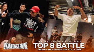 Miss B (INA) vs Kombat (SG) | 1v1 Hip Hop Top 8 | Under One Groove Jam Vol. 5 2026 | RPProds