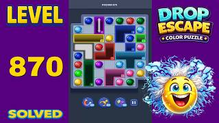 Drop Escape – Level 870 | Walkthrough