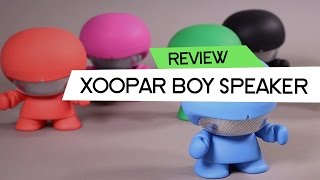 Xoopar - Mini Altavoz Bluetooth Portátil Blanco Diseñado con Materiales Respetuosos del Medio Ambiente. Mini Altavoz con luz LED Potente Sonido de 360° Control Remoto Integrado para Selfies