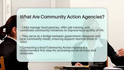 What Are Community Action Agencies? - CountyOffice.org