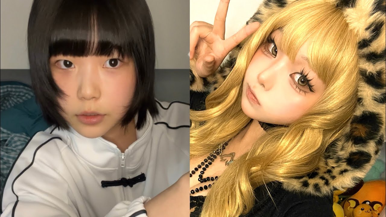 누구나 갸루가 될 수 있어! 핀터감성 갸루 데일리 메이크업 튜토리얼•••ෆ